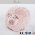 Pink pig plush toy soft ball for kid wih EN71 qualified